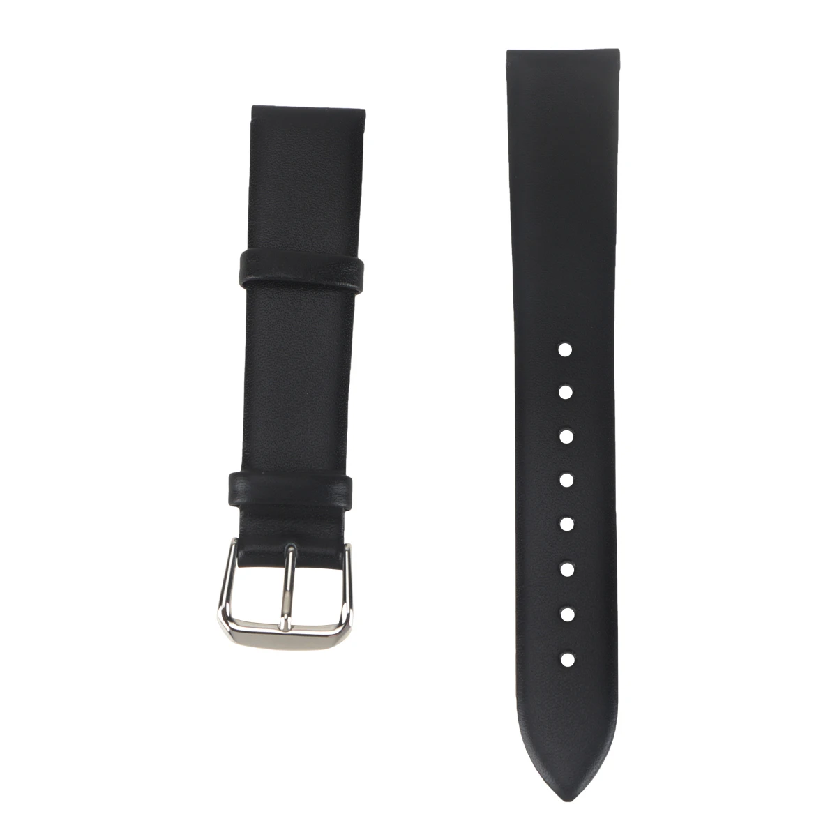 

Watch Bands Strap Endurable Ultra Thin Tabby Cattlehide Black Ultrathin