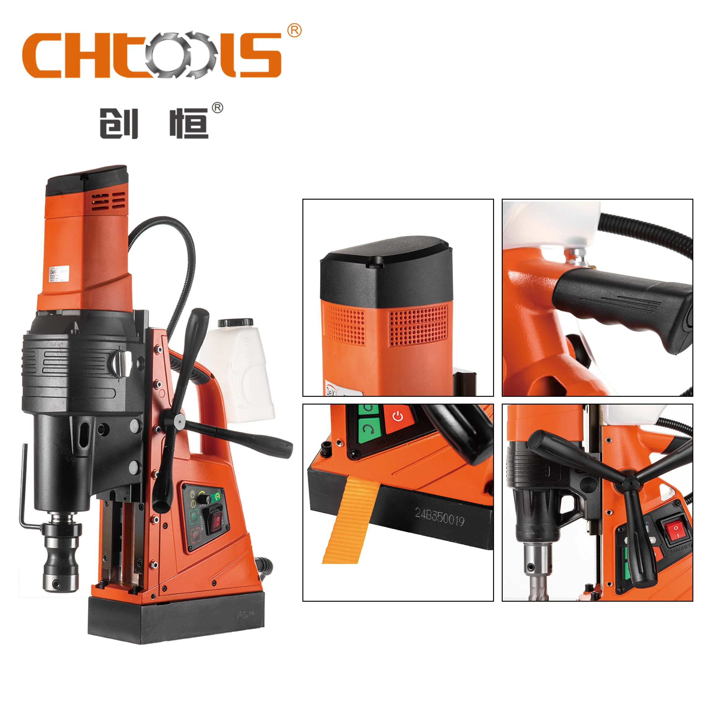 Magnetic Drill And Tapping Machine 120MM CNC Construction Used New Condition For Metal Drilling