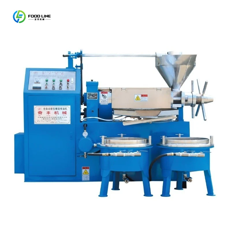 Oil Making Machine Large Capacity of Sesame Sunflower Oil Press Machine FL Customized