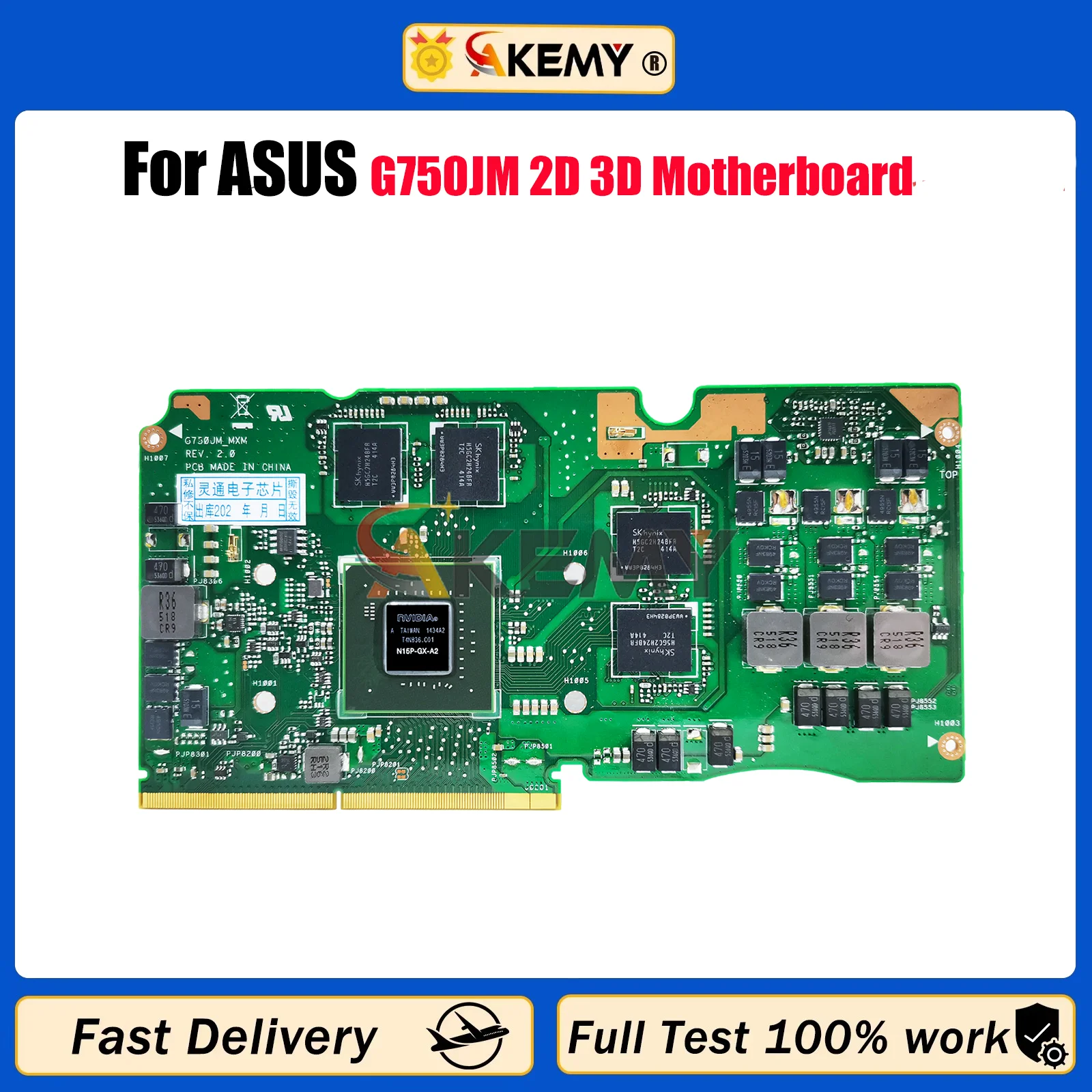 

G750JM Материнская плата для ноутбука ASUS ROG G750J G750JX G750JW G750JZ G750JH G750JY G750JM Материнская плата для ноутбука tests, быстрая доставка stk