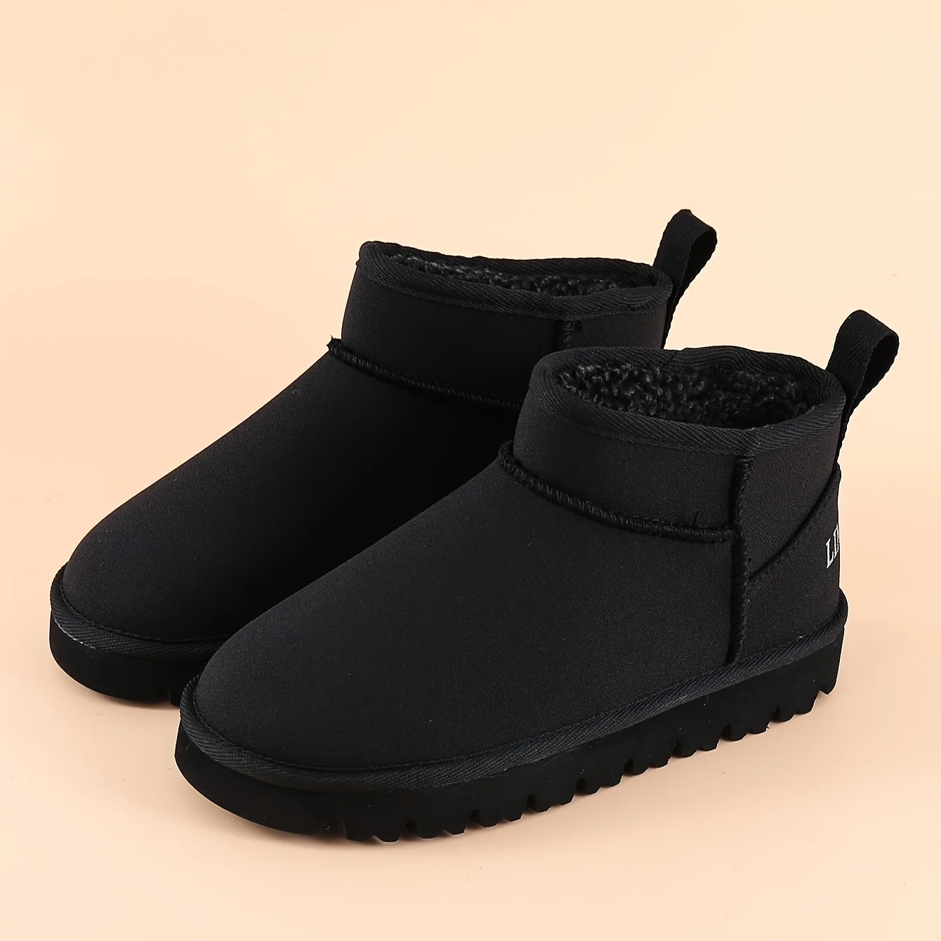 classic winter snow boots short cut women size boots