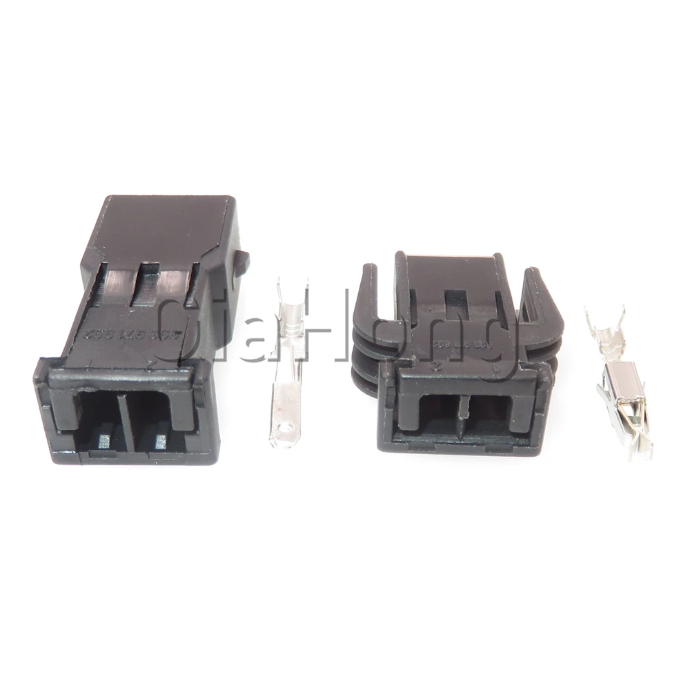 1 Set 2 Ways 893971632 AC Assembly Car Door Light Electrical Wire Cable Socket 893971992 Auto ABS Sensor Unsealed Connector