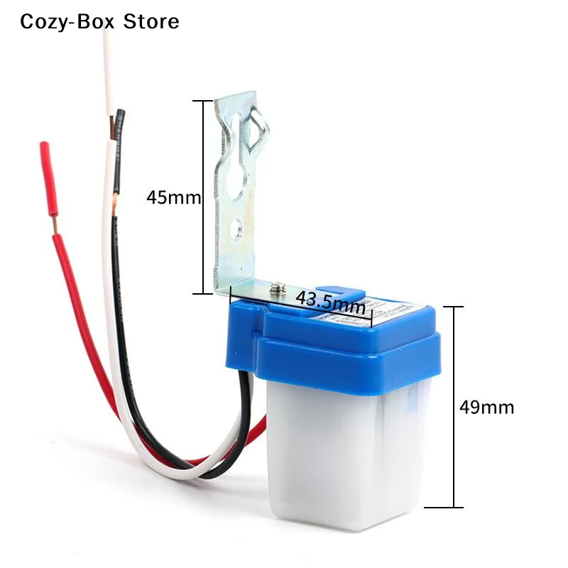[ZY]1Pcs Auto On/Off Photocell Street Light Switch Waterproof Photo Control Sensor Switch AC220V 10A Automatic Switch[ZY]