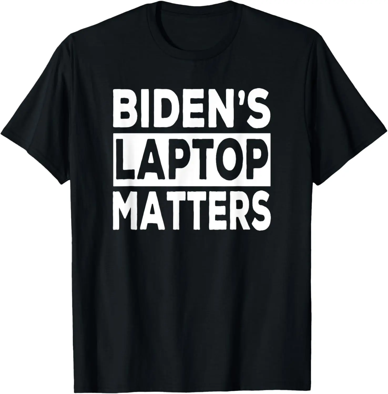 Bidenのラップトップが重要、面白いAnti Joe Biden、ソーシャルギフトTシャツ