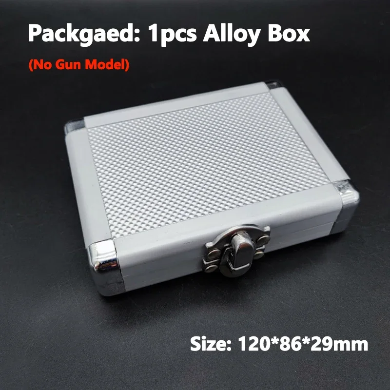 

1pcs new Special Alloy Storage Box for Keychain Toy Gun for Glock 17 Colt 1911 (No Gun Model)