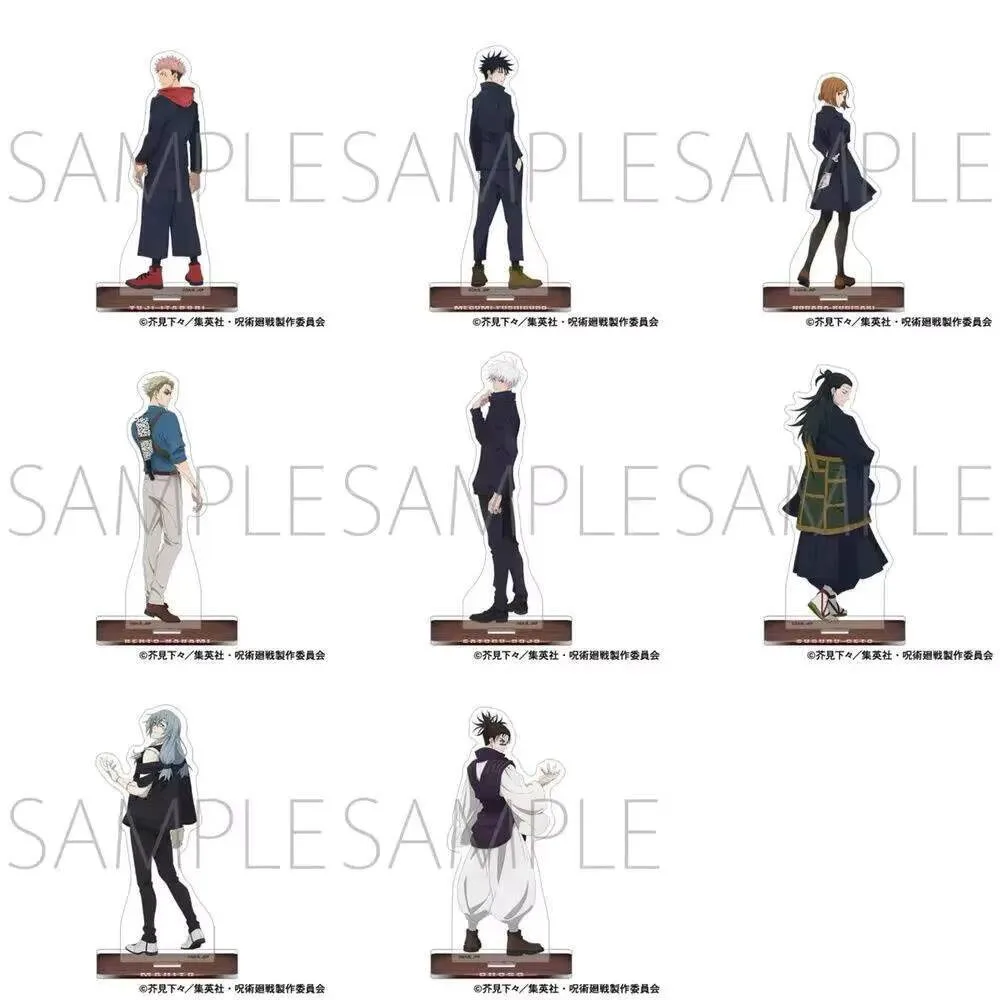 

Jujutsu Kaisen [Season 2] Choso Ieiri Shoko Satoru Gojo Fushiguro Megumi Stand Figure Acrylic Model Plate Cosplay Desktop Decor