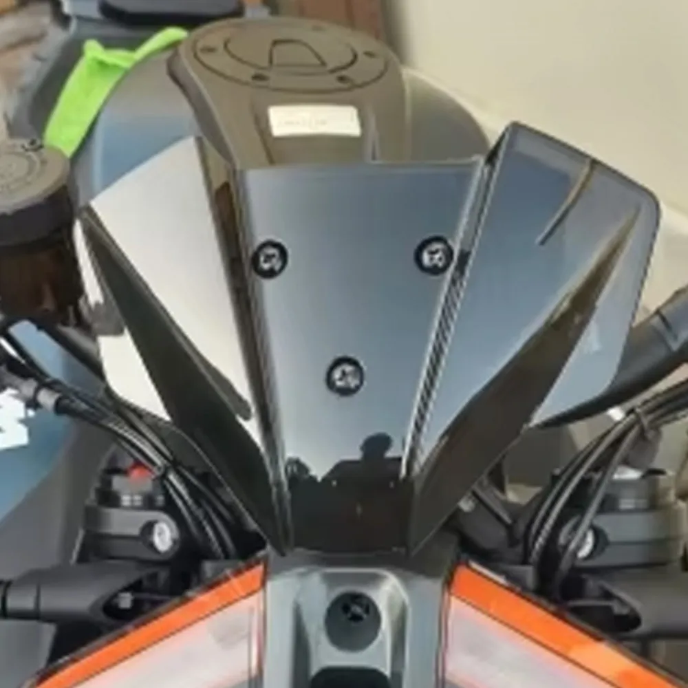 FOR KTM DUKE 125 250 390 2024 2025  2026 Windscreen Wind Shield Deflector Cover For 1290 Super Duke R MY20 2022 2023 Windshield