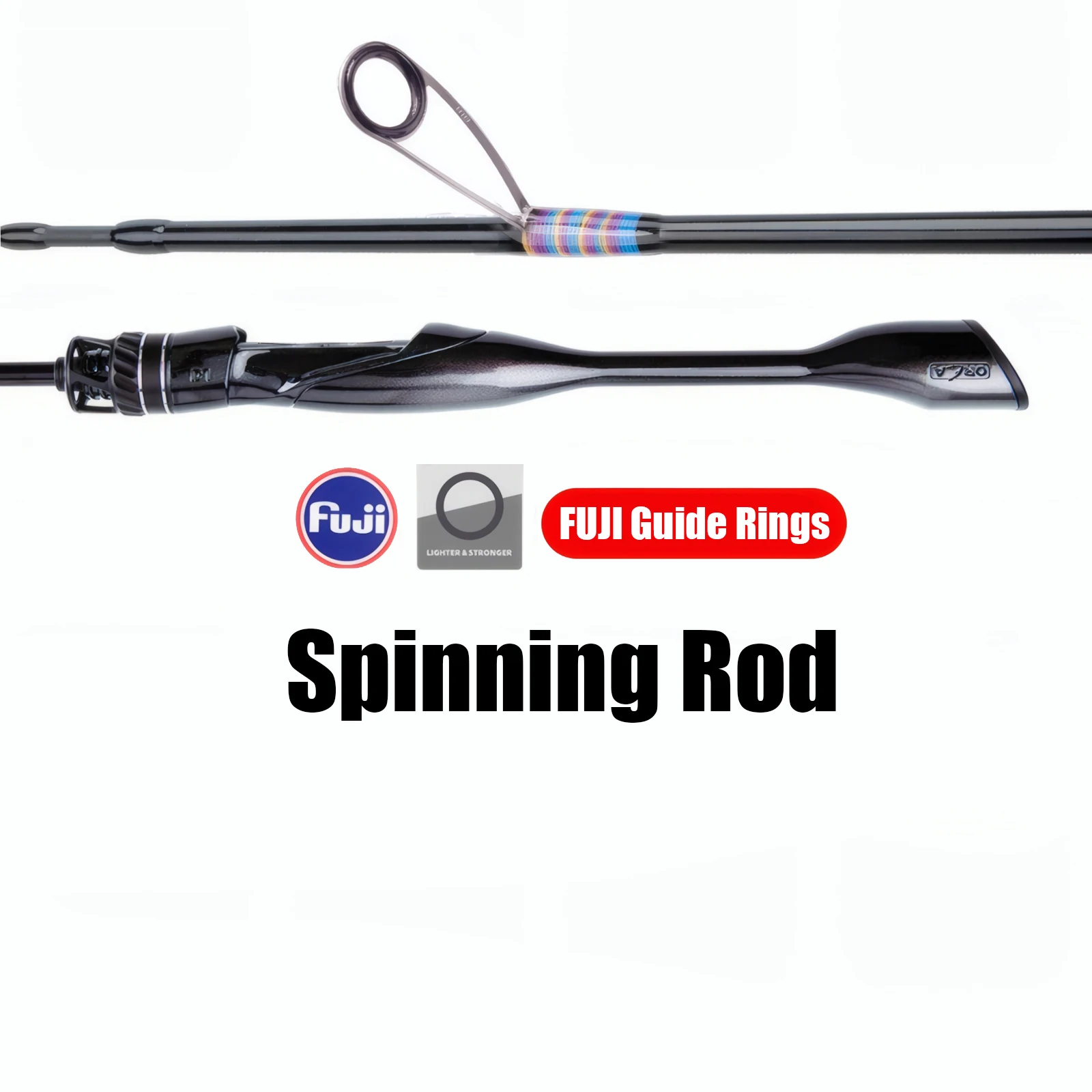 FUJI Guide Ring Lure Fishing Rod Accessories,Ultralight Carbon