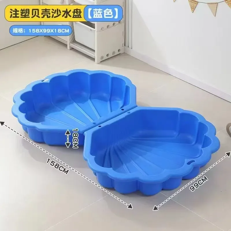 Kids Plastic Sand Play Set Cartoon Beach Toys Water Table Shell Molds Outdoor Kindergarten Activity Fun Summer Gift for Boys