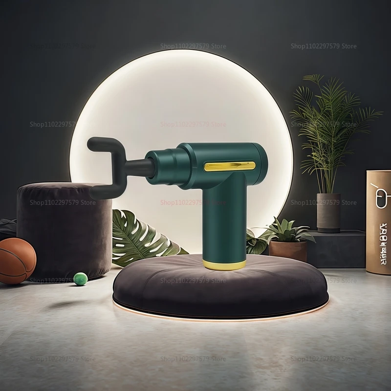 مسدس تدليك كهربائي للأنسجة العميقة لاسترخاء العضلات والرقبة والجسم وتخفيف آلام الظهر واللياقة البدنية والكتف