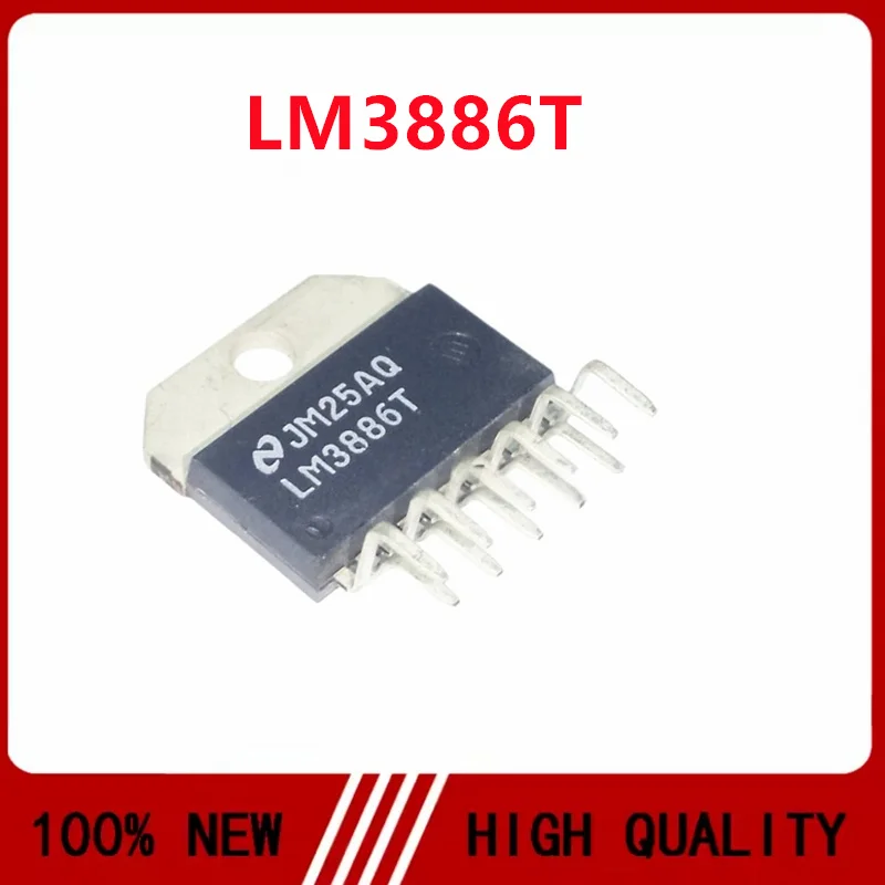 1-5pcs/lot LM3886T LM3886TF Brand-new ZIP-11 68W High Performance Audio Power Amplifier LM3886 ChipClass-AB Amplifier IC Chip