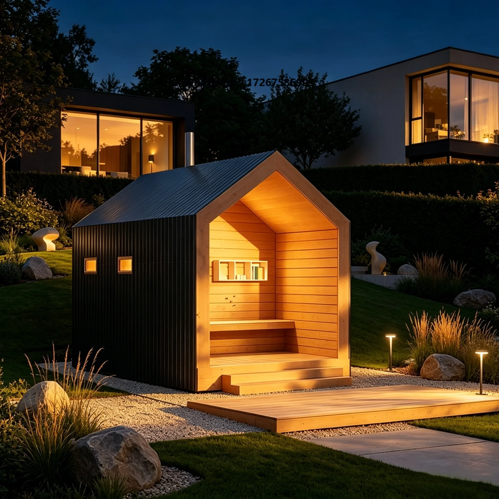 Economical Customizable Prefab Dry Sauna House Wooden Sauna Cabin Backyard Patio Home Spa Rooms for Body Detox Stress Relief