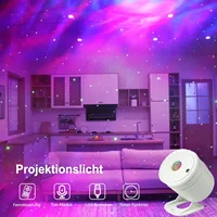 Lámpara de proyección de cielo estrellado de nebulosa pequeña, proyector de luz de cielo galaxia, luz nocturna para dormitorio, decoración para fiesta de Navidad y habitación de niños