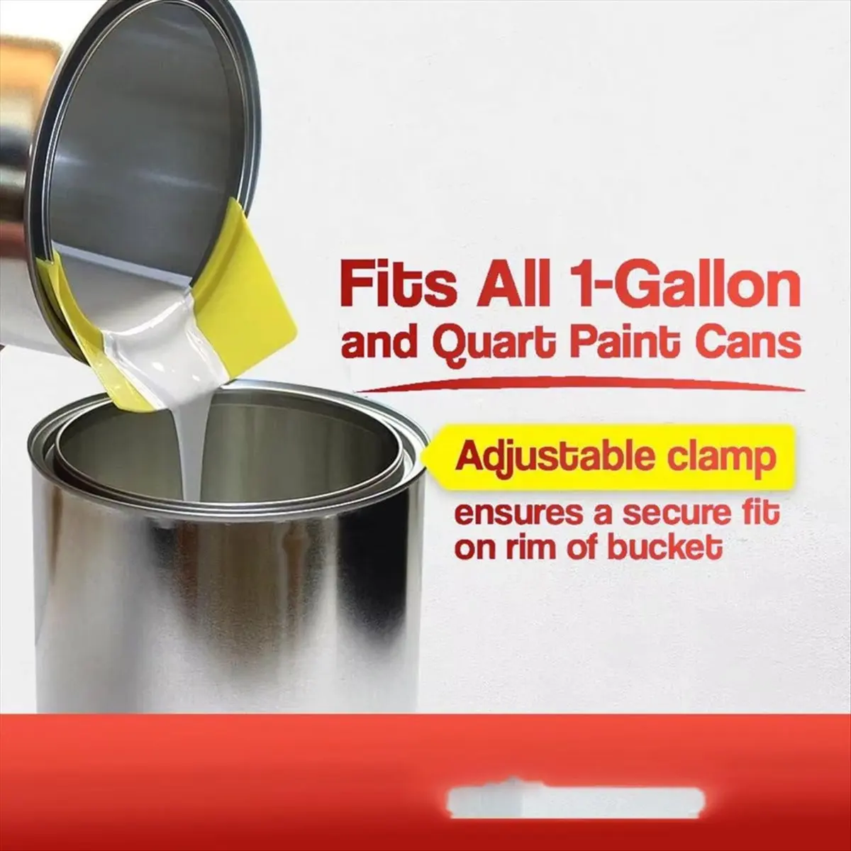 ABLG & Paint Pouring Spout Compact Easy Installation Paint Can Pourer Paint Can Spout Pour Accessory for Paint Can Container