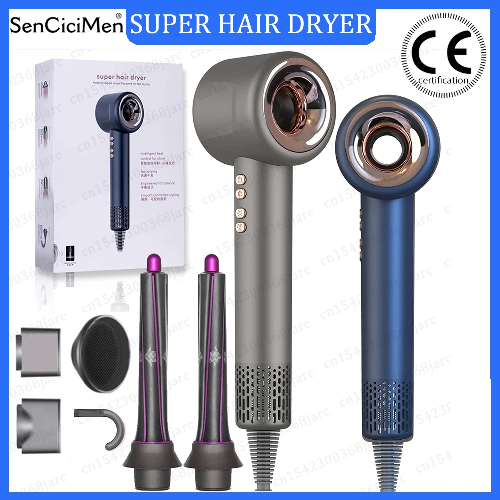 Professional Super Hair Dryer Negative Ion Quick Dry Leafless Hair dryers Salon Home Appliances Constant Temperature Hair Care