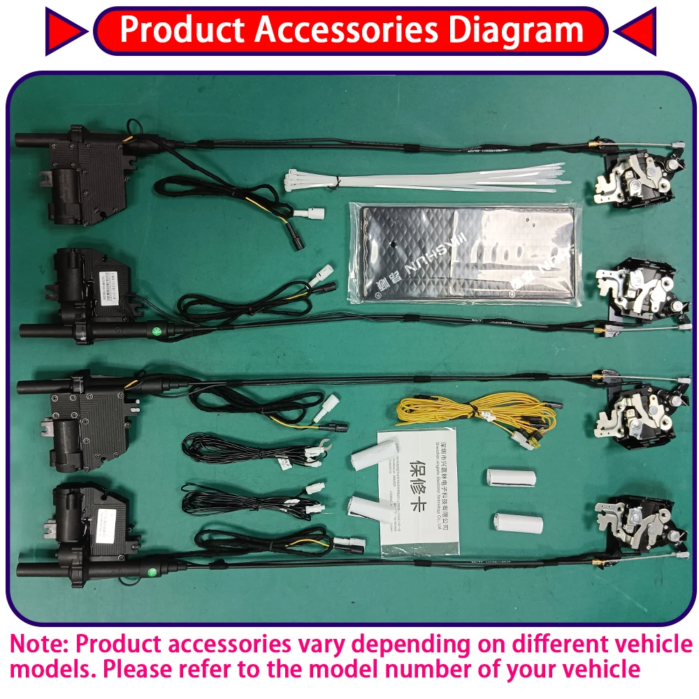 OEM Electric Door Lock Actuator for Toyota Mark X X130 2009-2019 Soft Close Door Kit Power Latch System Auto Pull Door Easy 6