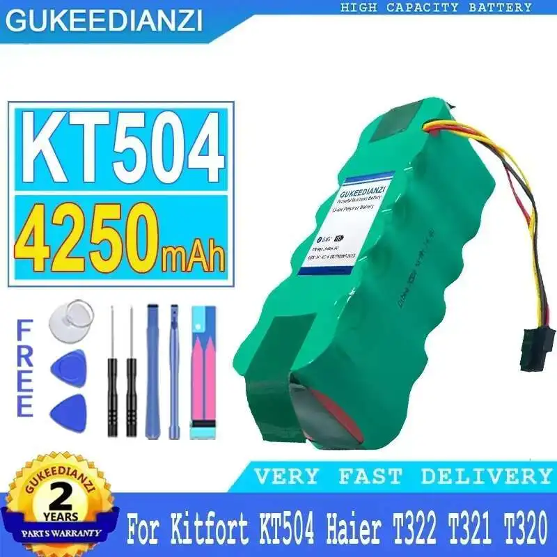 

Battery 4250Mah For Kitfort KT504 Haier T322 T321 T320 Panda X500 X580 X600 Ecovacs Mirror CR120