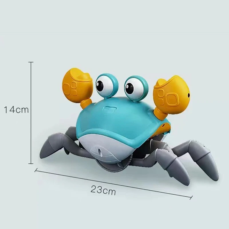 Induction Escape Crab Rechargeable Electric Pet Musical Toys Children\'s Toys Birthday Gifts Interactive Toys Learn To Climb Toys