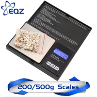 200g/500g 0.01g for Jewelry Gram Weight for Kitchen Precise LCD Mini Digital Scale High Accuracy Backlight Electric Pocket