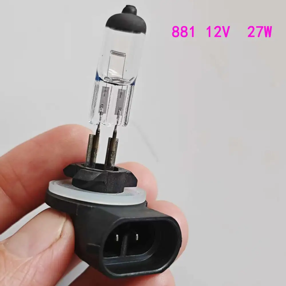 For Kaiyuan Halogen Auto Front Headlamp Bulbs H1 H3 H4 H7 9005 9006 Bright Driving Fog Light Replacement Stable Beam Lighting