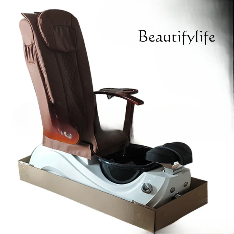 Beauty salon shop manicure foot soaking sofa electric semi-reclining massage chair foot massage spa multi-function