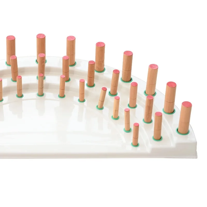 Semi-circular Activity Peg Board physical therapy for disabled