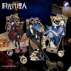 Link Click Anime Metall Lesezeichen Cheng Xiaoshi Lu Guang Qiao Ling Actionfigur Geschenk offizielle Produkte Studentenkollektion