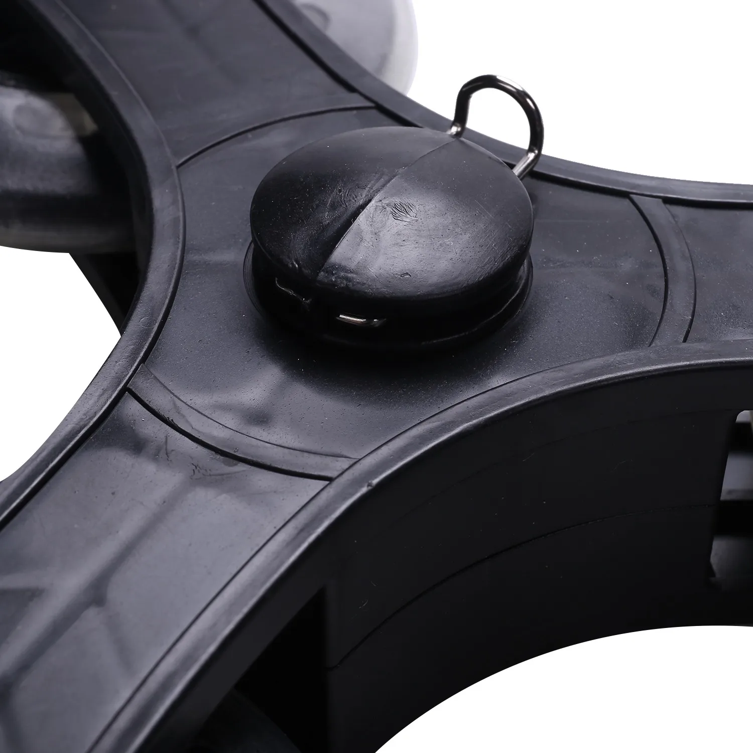 4Pcs Black Shopping Cart Trolley Caster Luggage Suitcase Roller Wheel Pulley Sliding Roller Wheel Accessories-AT64