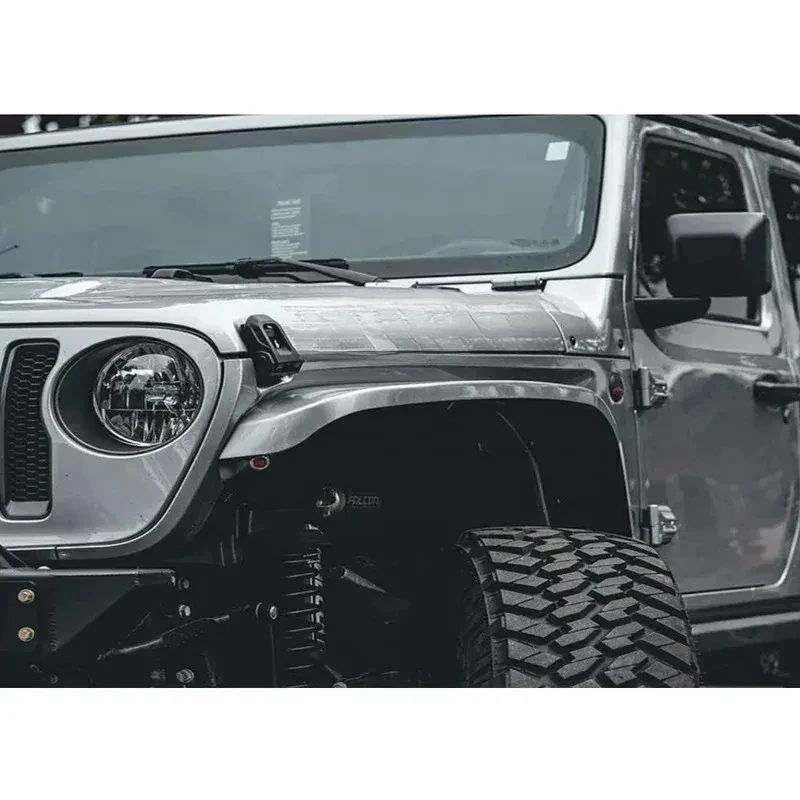 High Quality 4X4 Accsory Body Kit Front And Rear Flar Mudguards Splash Guard Wheel Eyebrow For Wrangl Auto Parts