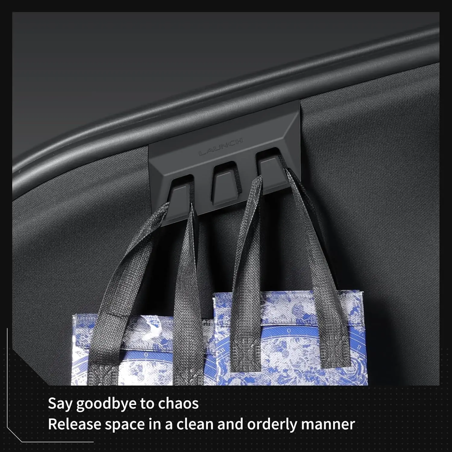 

Для Tesla Model Y Juniper/Launch 2025: Портативные крючки для заднего багажника, 2 шт., скрытые подвесные крючки-органайзеры из АБС-пластика