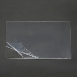 FLEOR 1Ply Transparent Blank Guitar Pickguard Material Sheet Scratch Plate 29x43cm Guitar Parts DIY Custom