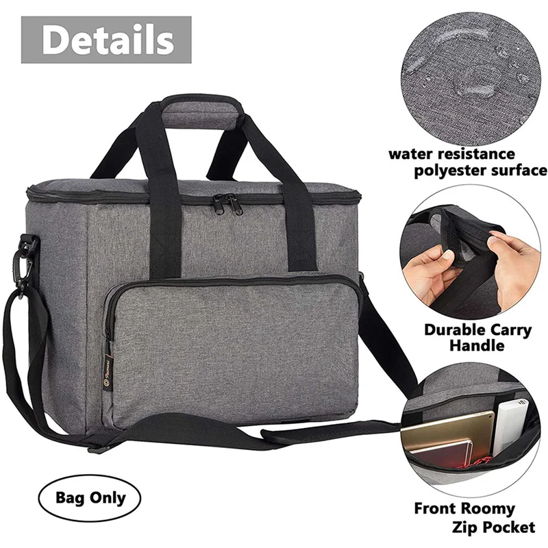 

【Hot-Sell】3X Carrying Bag For Jackery Portable Power Station Explorer 1000,Waterproof Carrying Bag For Jackery Power Station