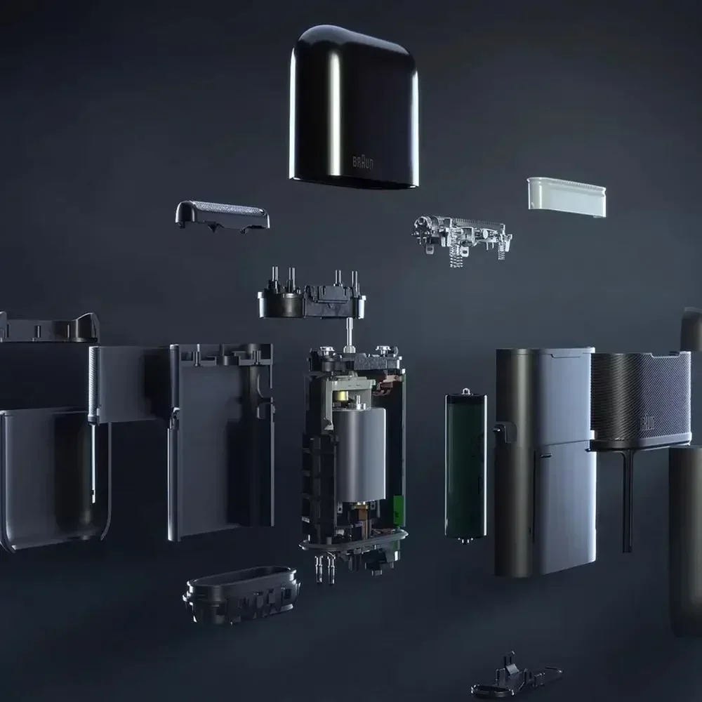 جديد Xiaomi Mijia Braun ماكينة حلاقة كهربائية محمولة صغيرة فليكس الحلاقة 2 رئيس الحلاقة مقاوم للماء قابل للغسل أداة تهذيب اللحية القاطع