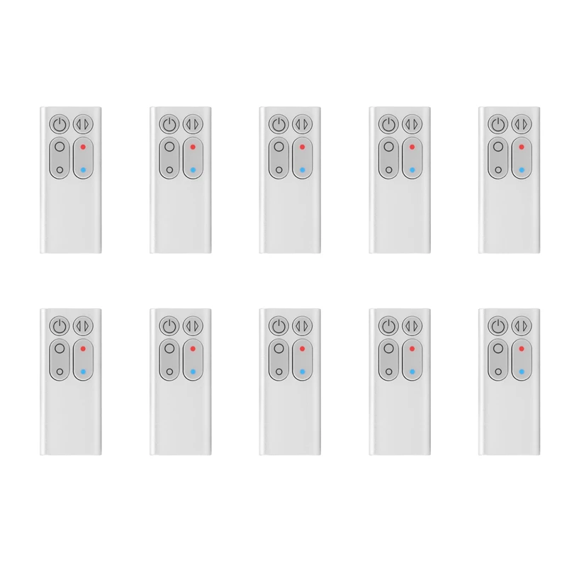 10X Replacement AM04 AM05 Remote Control For Dyson Fan Heater Models AM04 AM05 Remote Control(Silver)