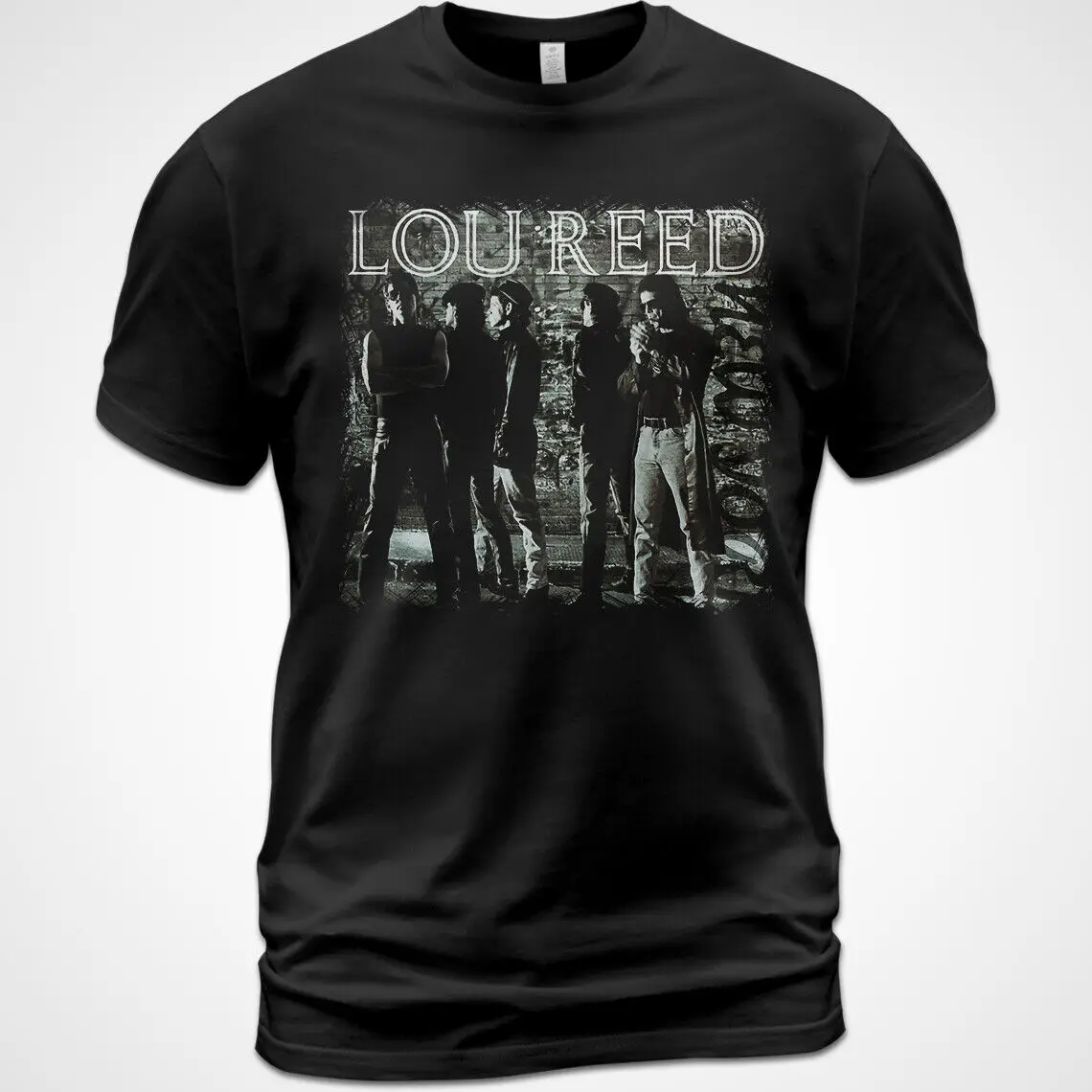 Cotton T-Shirt Lou Reed New York Album Tee Dirty Blvd Romeo Had Juliette