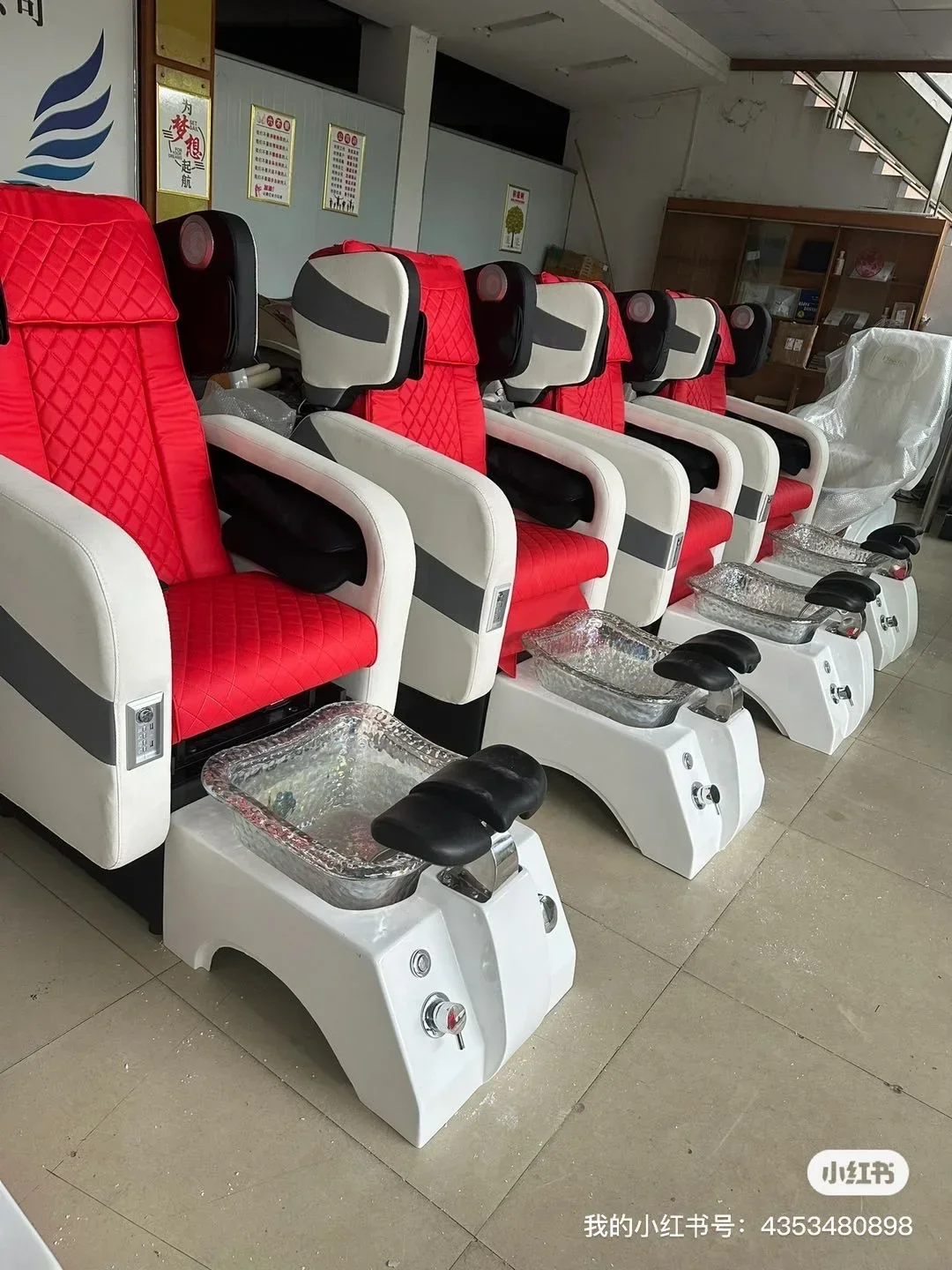 كرسي باديكير مريح لكامل الجسم، كرسي تدليك عالي الجودة، نمط مخصص، وقت خارجي، لون العمل الحديث، أصل مدلك