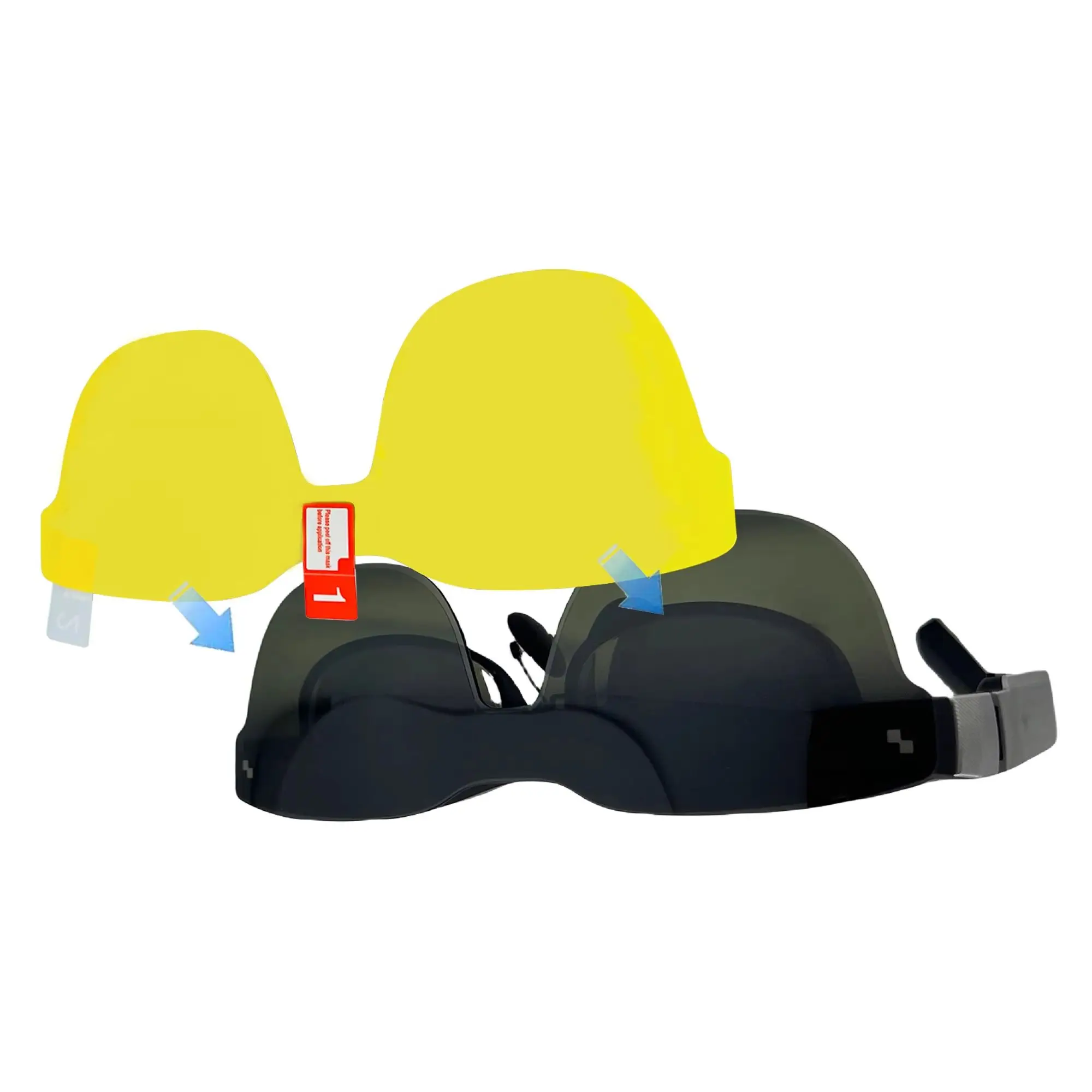 

For Rayneo Air2 Air2s Air3s 3s Pro Film Set Of High-Definition Anti-Scratch AR Glasses Protective Film Front PET Lens Film