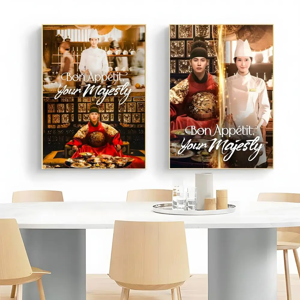 korean drama poster B-Bon Appetit Your Majesty Poster Wall Art Print Decorative Mural Home Decor Gift Unframed