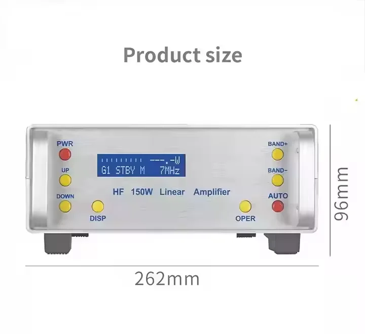 RS-928 Walkie Talkie 150w Hf amplificador de potencia de Radio onda corta Am Fm CW SDR transceptor amplificador de potencia 0,5-30MHz