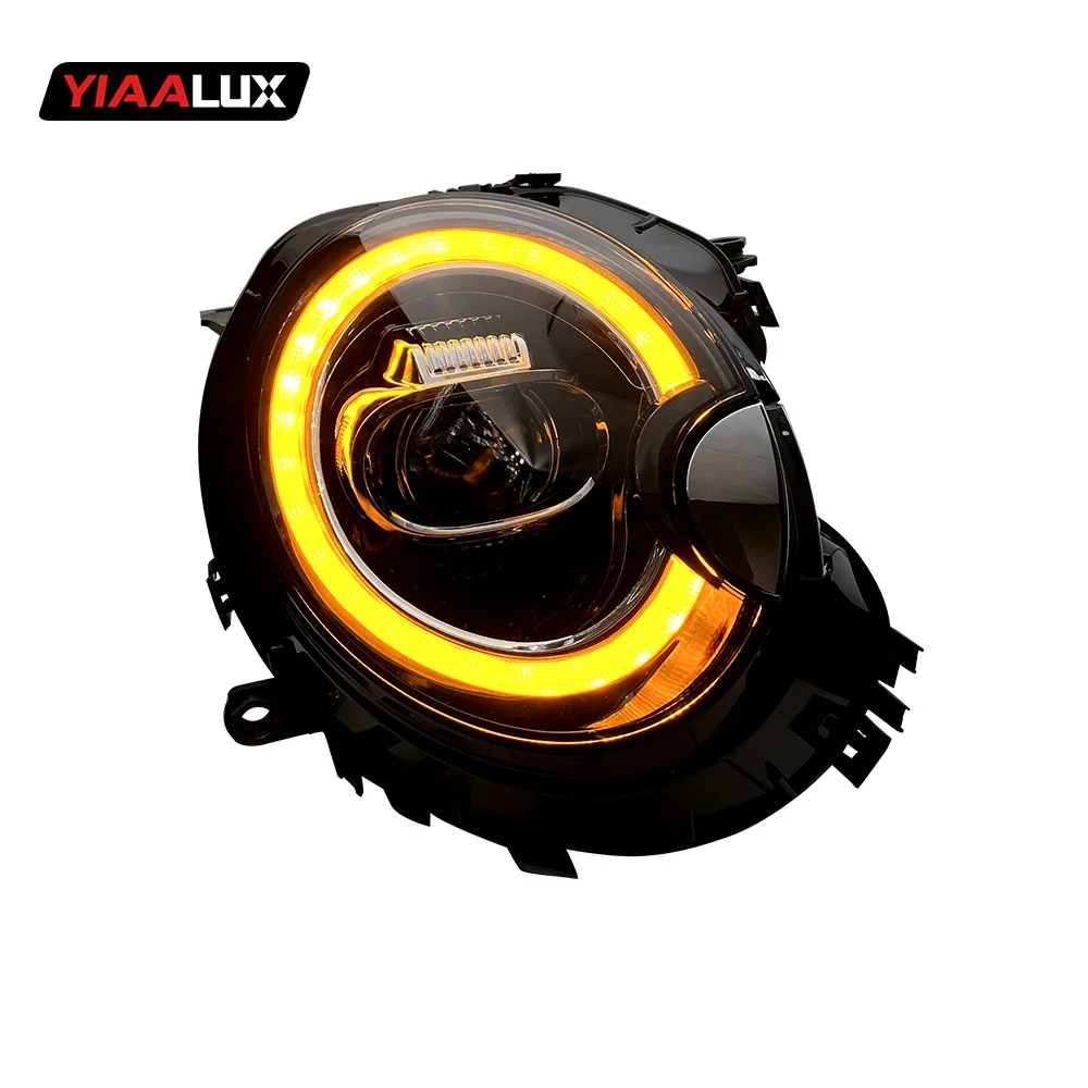 VLAND plný LED hlava světel R56 R57 R58 R59 animace DRL světlomety 2007-2013 pro BMW mini mala cooper hlava lampa