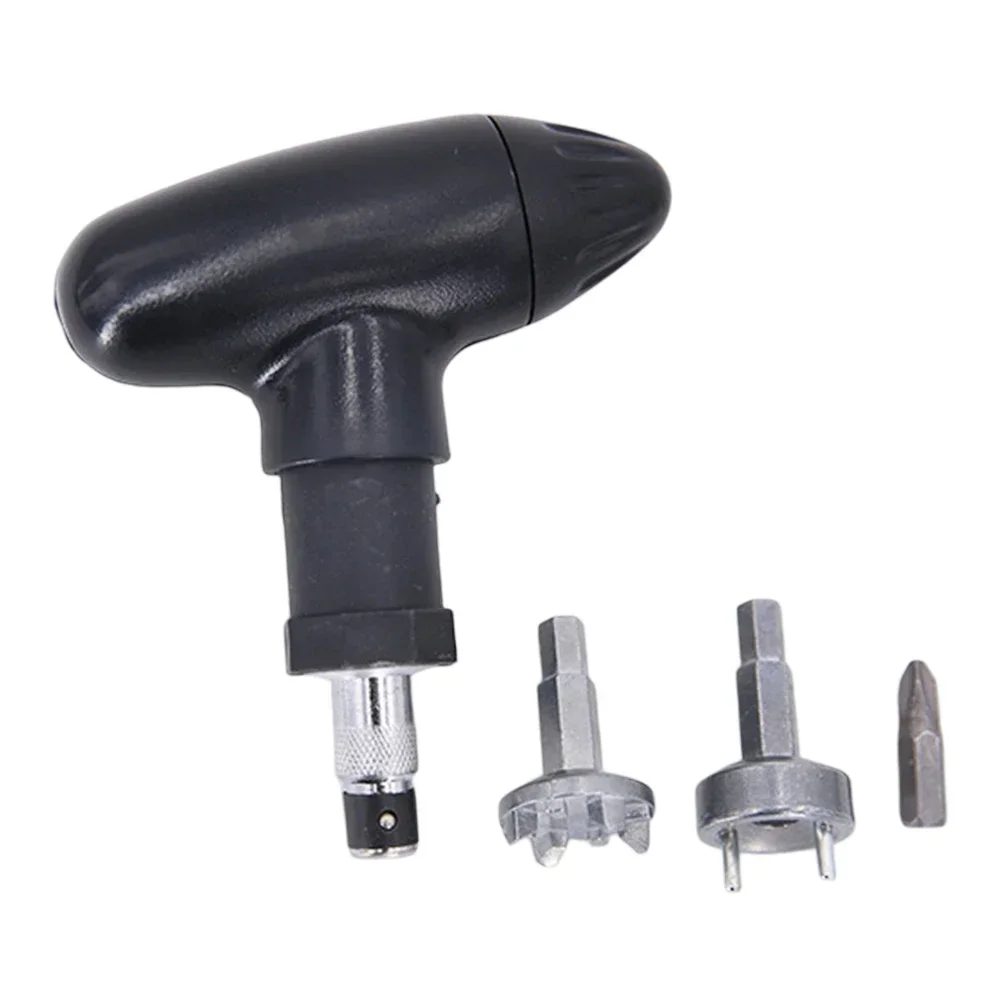 

Plastic Handle Tool Cleat Remover Tool Lightweight Tool Stainless Steel Storage Handle Wrench Body 2-Prong Bit