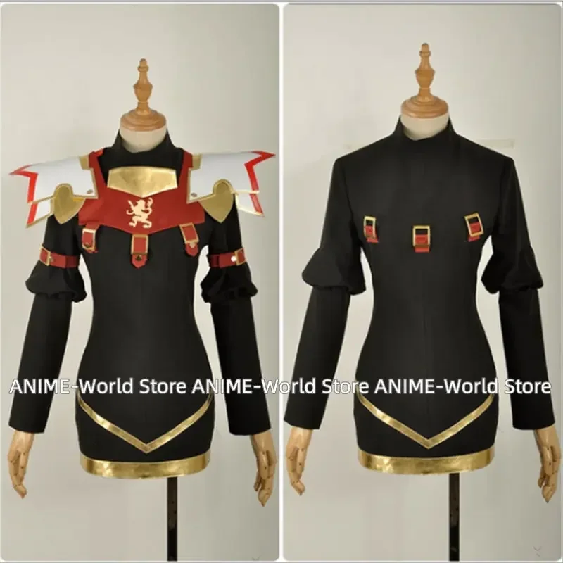 Anime FATE Rider Mädchen Kleid Astolfo Cosplay Kostüm Langarm Schwarz Kleid Umhang Engen Rock Schärpen Auf Lager Halloween