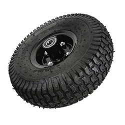 10 Inch 4.10/3.50-4 Rubber Inflate Tire Wheel Inner Outer Tire Full Wheel Inflatable Wheels For Trolley Electric Scooter