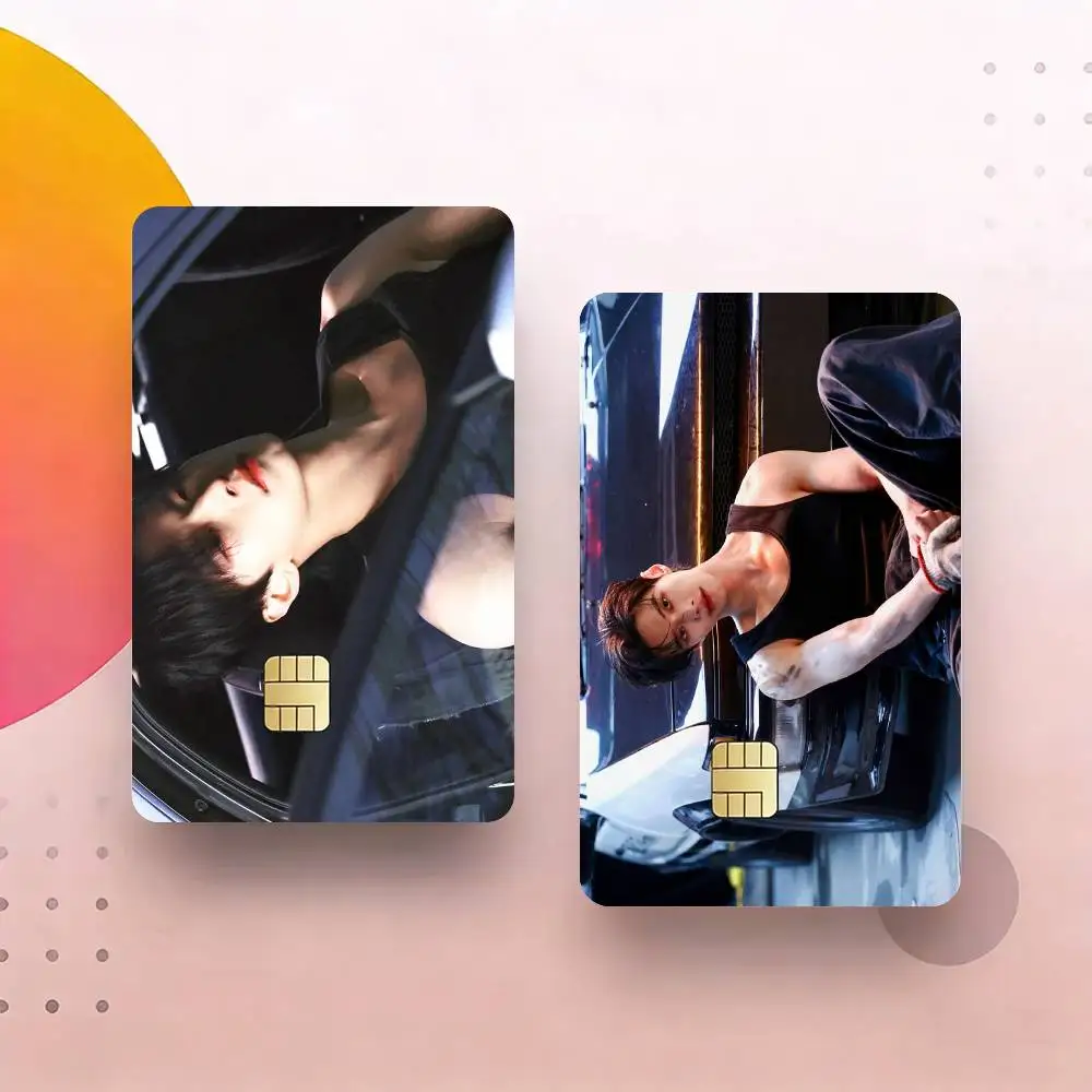 

N-Nick H-He Yu Jin Chao Credit Card Skin Stickers For VISA Bank Bus Metro Access Card Protective Film Cover Sticker
