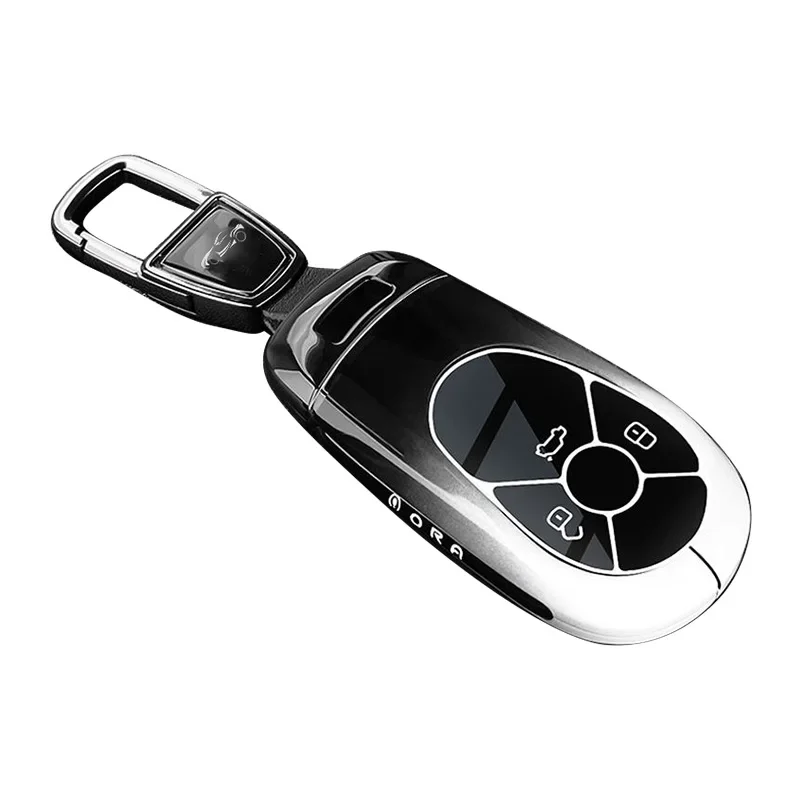 For GWM Great Wall ORA R1 R2 Good White Cat IQ GT Lightning Car Key Case Car-Styling Remote Cover Shell Keychain Fob Accessories