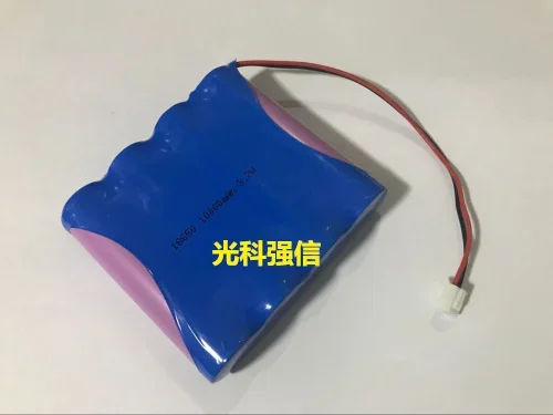 بطارية ليثيوم أصلية أصلية 18650 قابلة لإعادة الشحن 10000 مللي أمبير 3.7 فولت مع قابس 3 سلسلة إضاءة الصيد #4