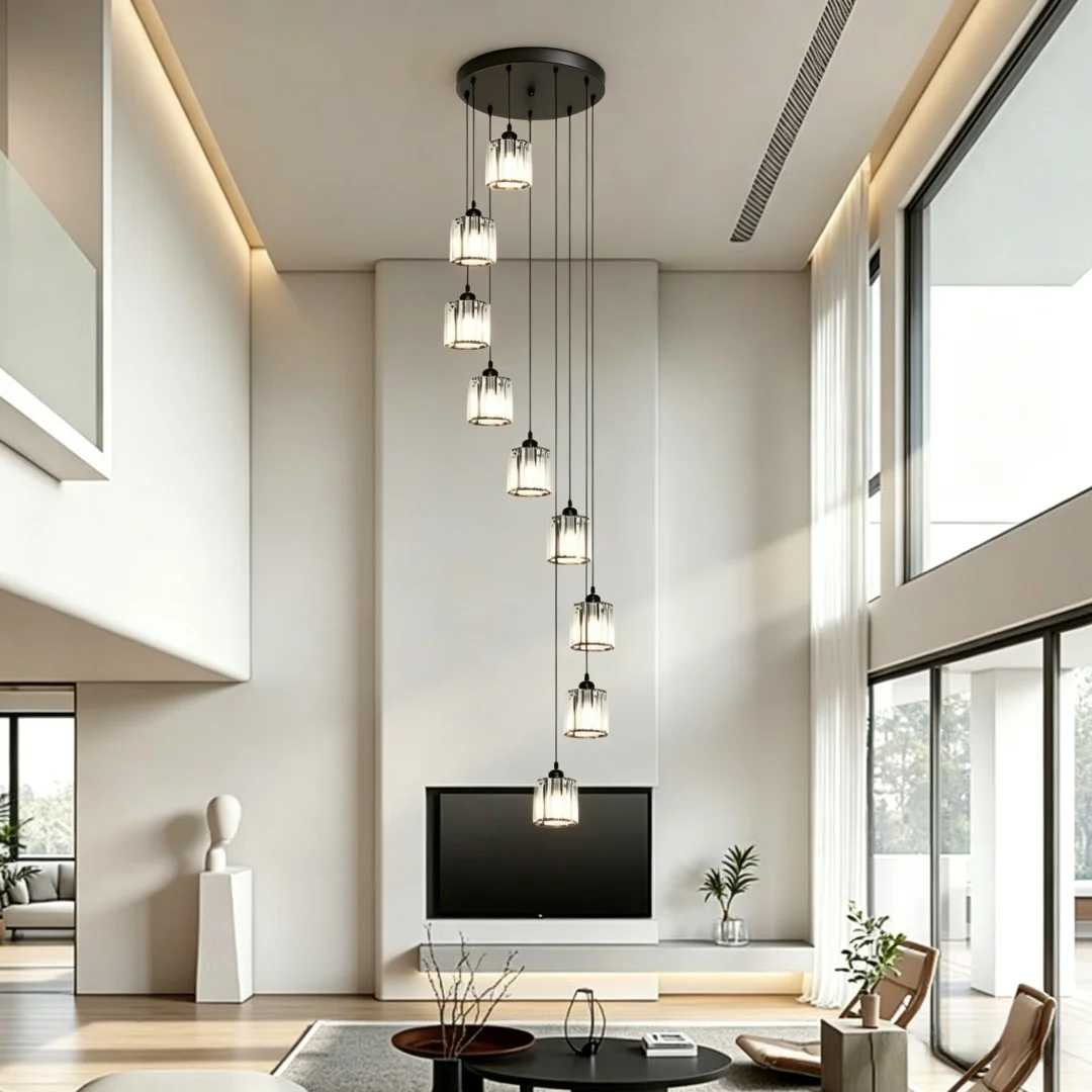 

2026 Nordic Home Decor Chandeliers for Dining Room Lustre Pendant Lights Hanging Lamps for Ceiling Light Fixture Indoor Lighting