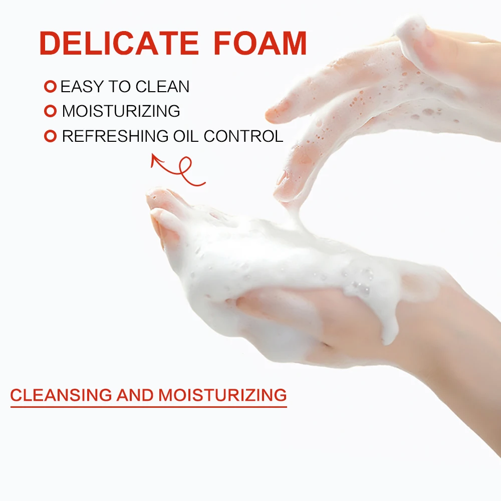 SUYARUN Kojic Acid Face Wash untuk Mencerahkan Kulit, Flek Hitam & Perawatan Jerawat, Pembersih Eksfoliasi dengan Formula Alami.