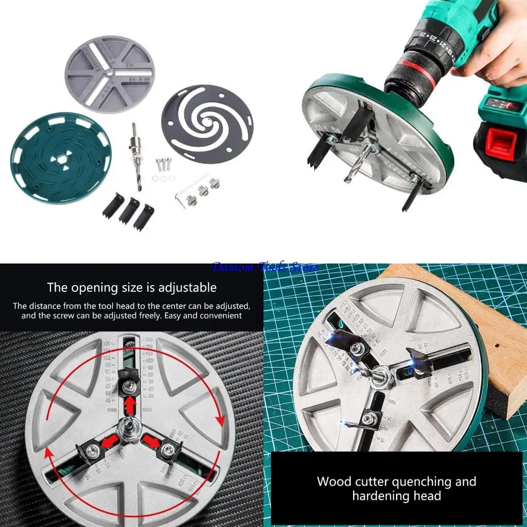 

57be Регулируемый инструмент Регулируемая круглое отверстие