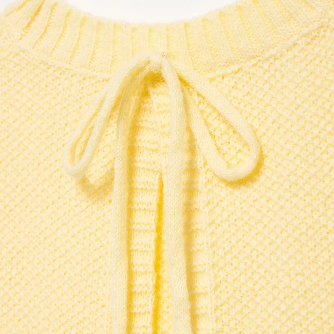 سترة Spring Commuter Sle American Bal Knot مستديرة Ne Svel ort محبوكة مفتوحة سترة نسائية من ألياف البولي فايون #4